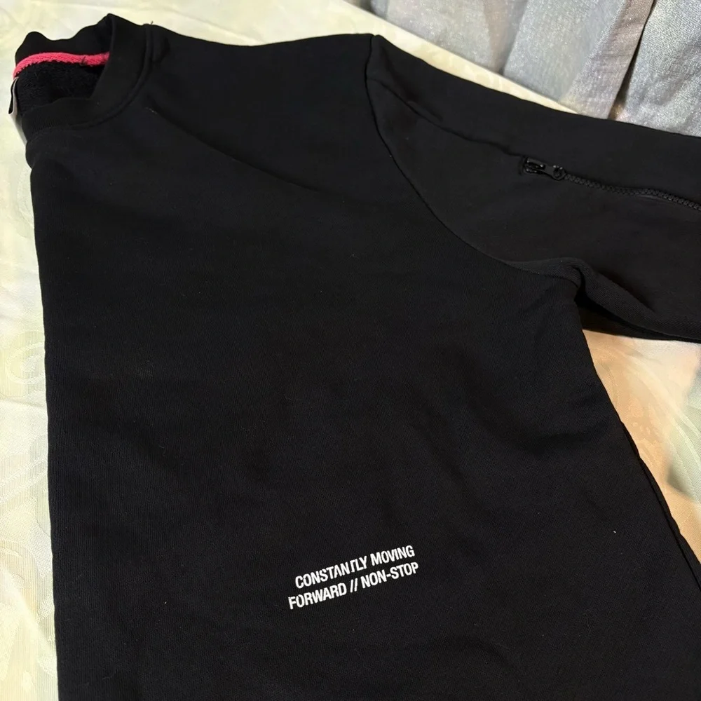 Zara Black Crew Neck Sweater